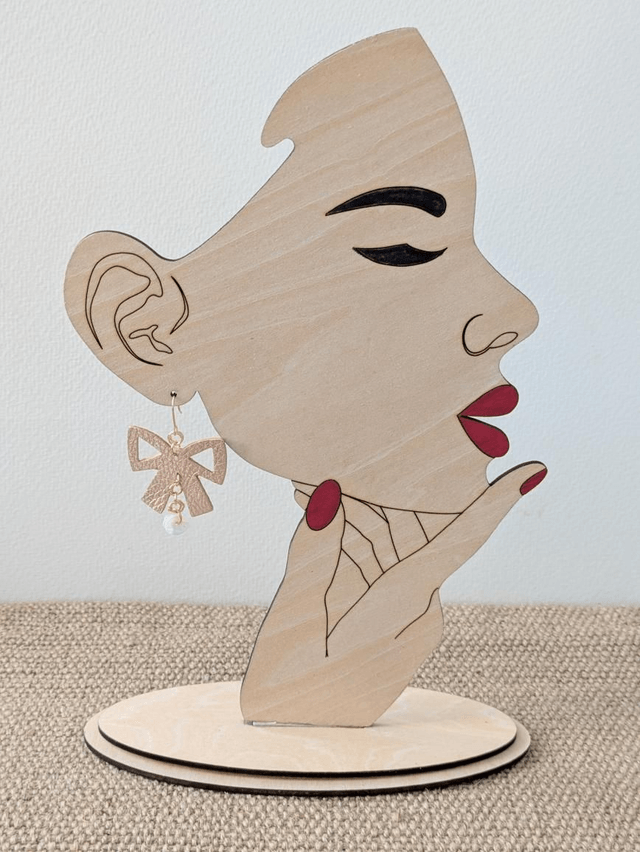 Bow Drop Earrings (2)