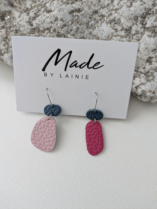 Mismatched Pebble Drop Earrings(1)