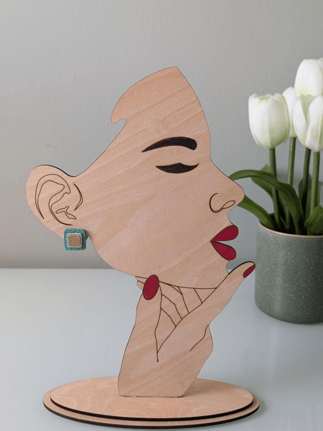 Mosaic Stud Earrings (1)