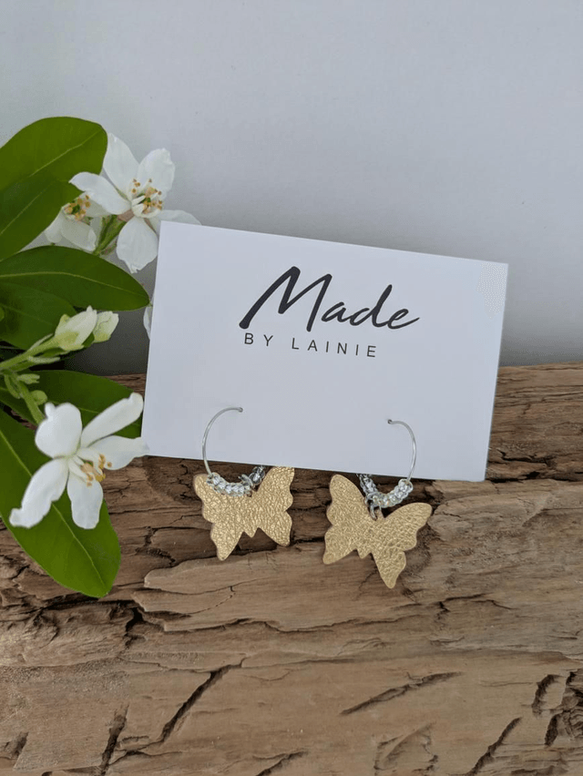 Butterfly Hoop Earrings (1)