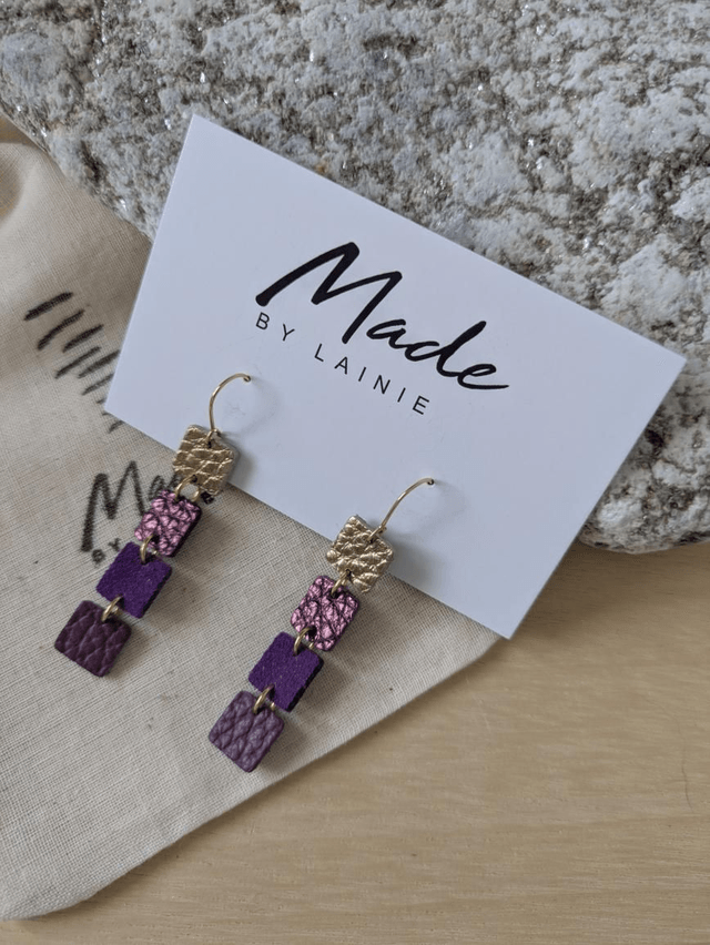 Tile Drop Earrings