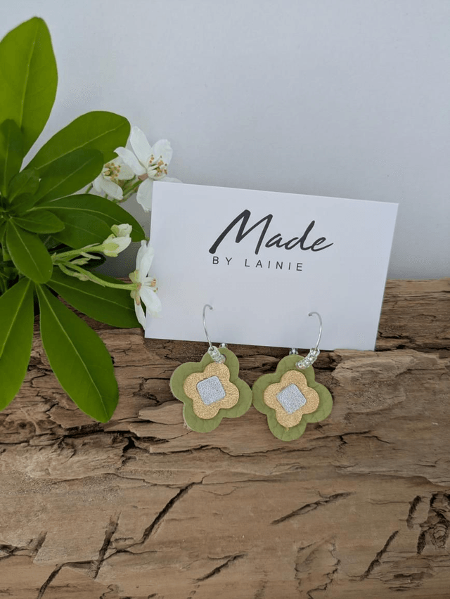 Flower Hoop Earrings (1)