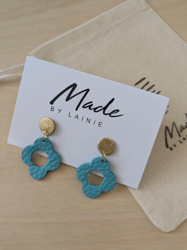 Retro Flower Drop Earrings (2)
