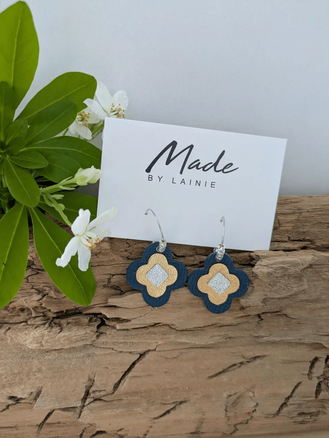 Flower Hoop Earrings (1)