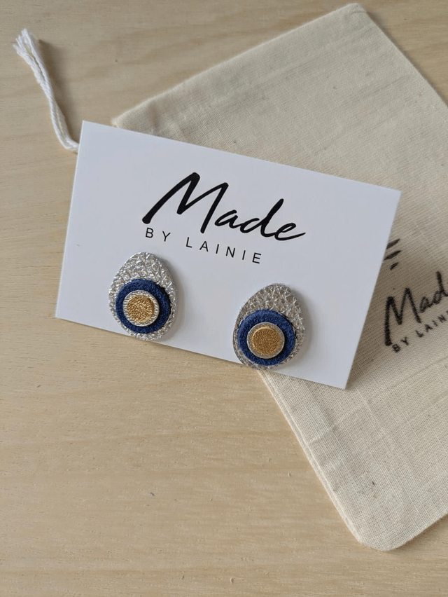 Pebble Stud Earrings