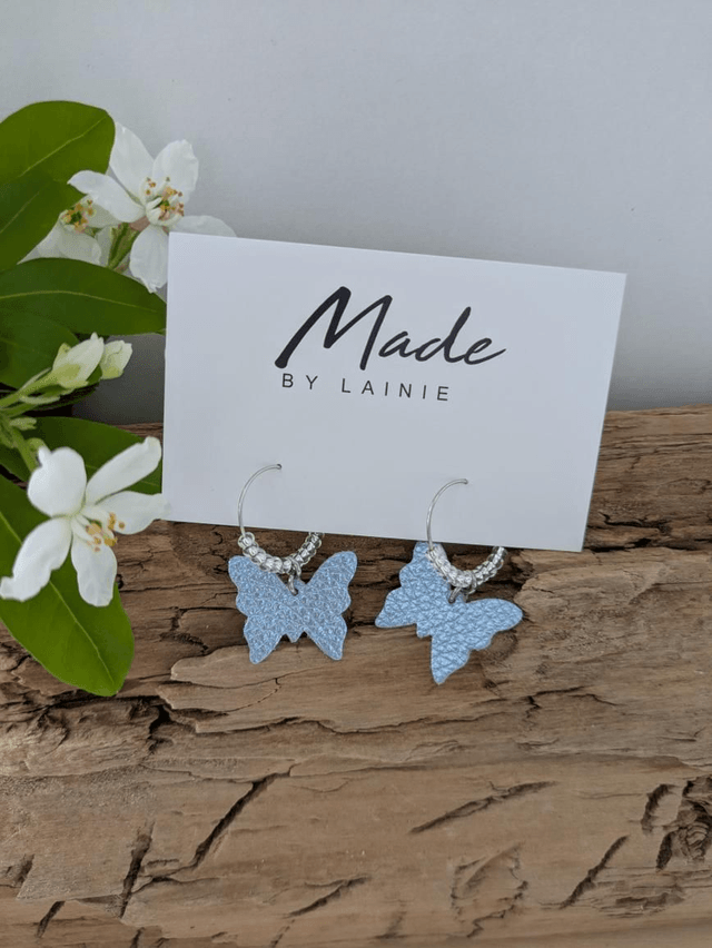 Butterfly Hoop Earrings (1)