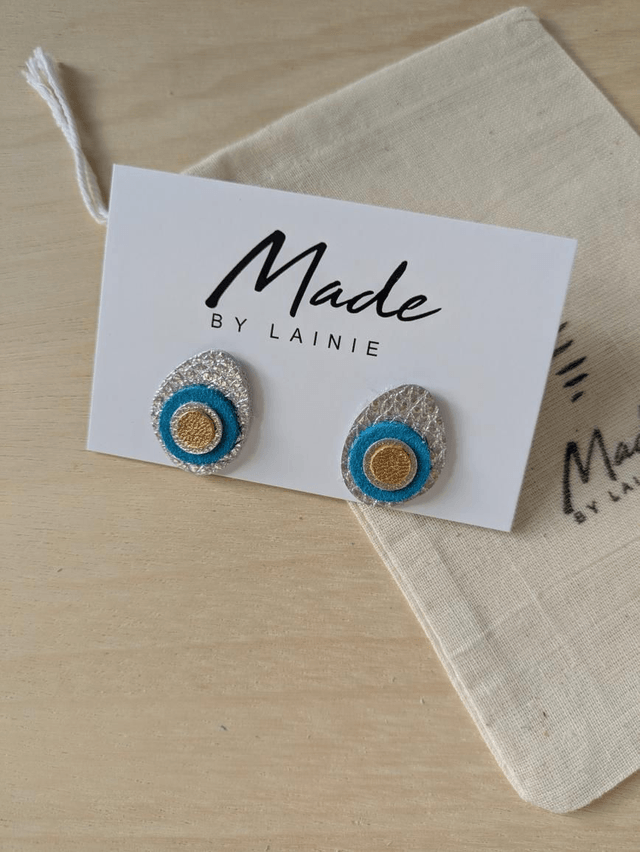 Pebble Stud Earrings