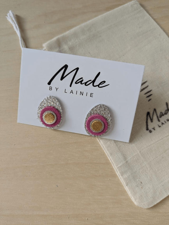 Pebble Stud Earrings