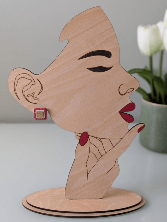 Mosaic Stud Earrings (2)
