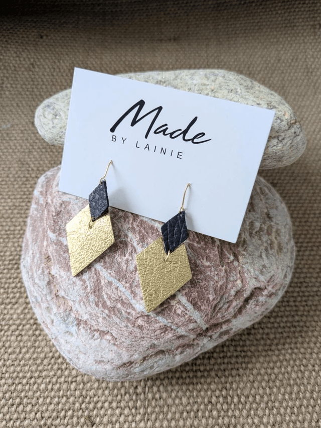 Argyle Drop Earrings