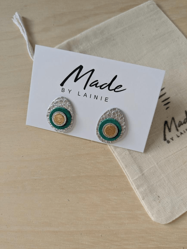 Pebble Stud Earrings