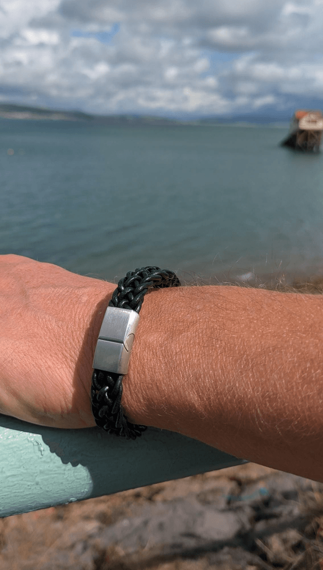 Flat Braid Kumihimo Bracelet
