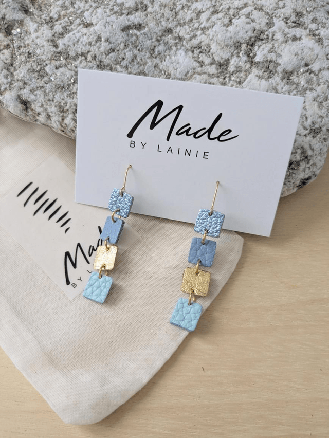 Tile Drop Earrings