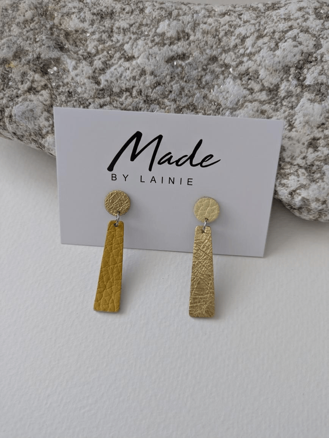 Mismatched Colour Keys Drop Earrings