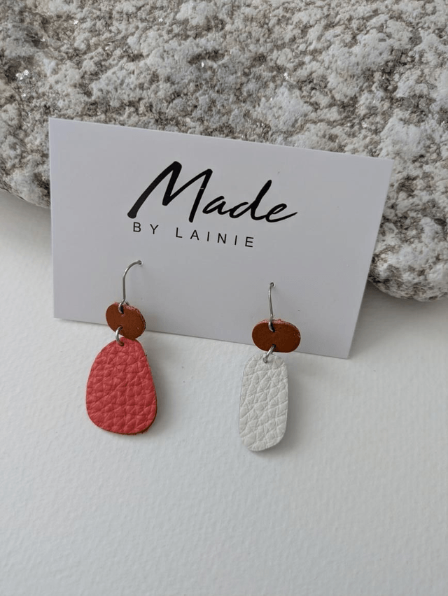 Mismatched Pebble Drop Earrings(1)