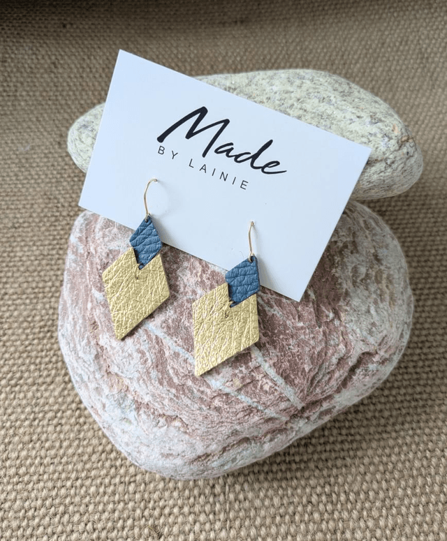 Argyle Drop Earrings