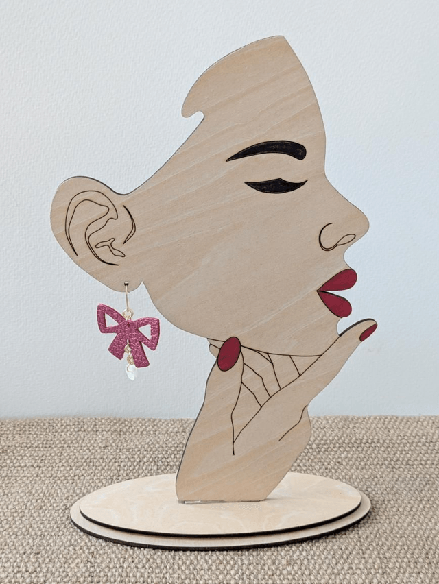 Bow Drop Earrings (1)
