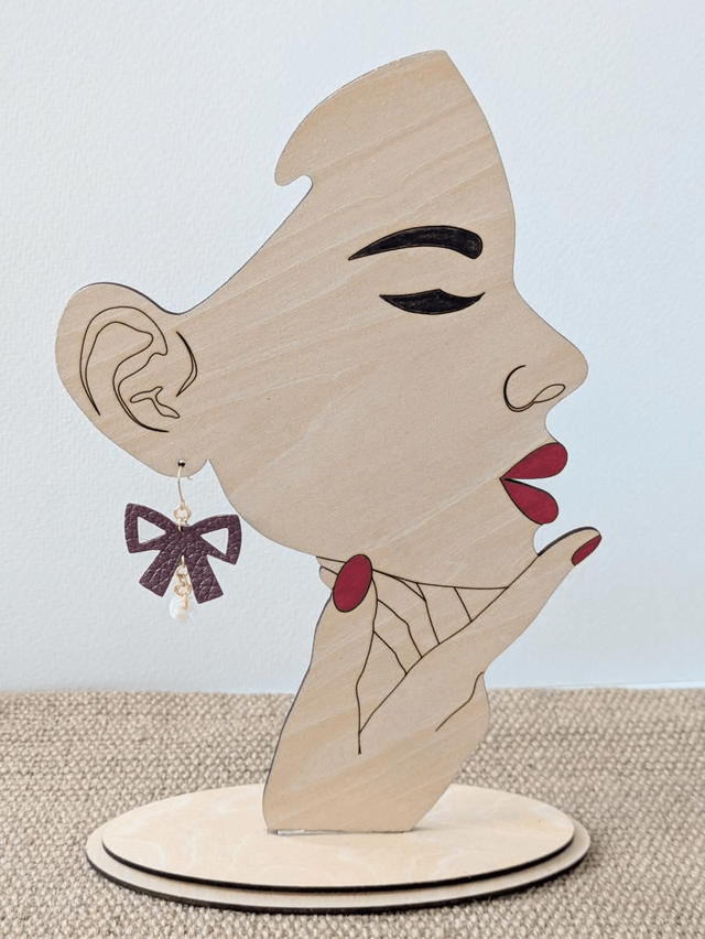 Bow Drop Earrings (1)