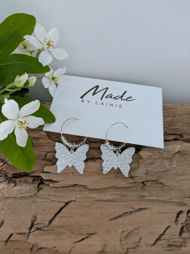 Butterfly Hoop Earrings (1)