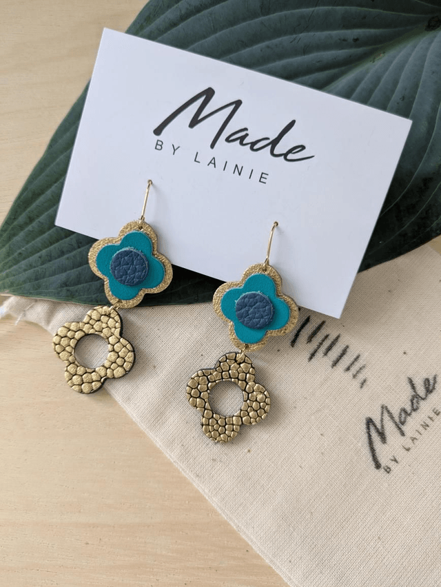  Flower Drop Earrings