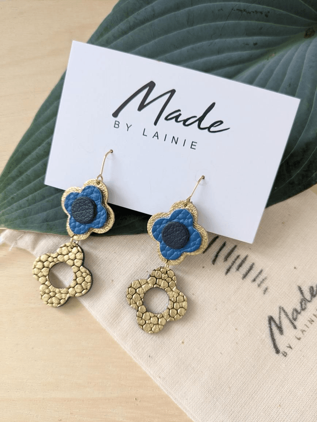  Flower Drop Earrings