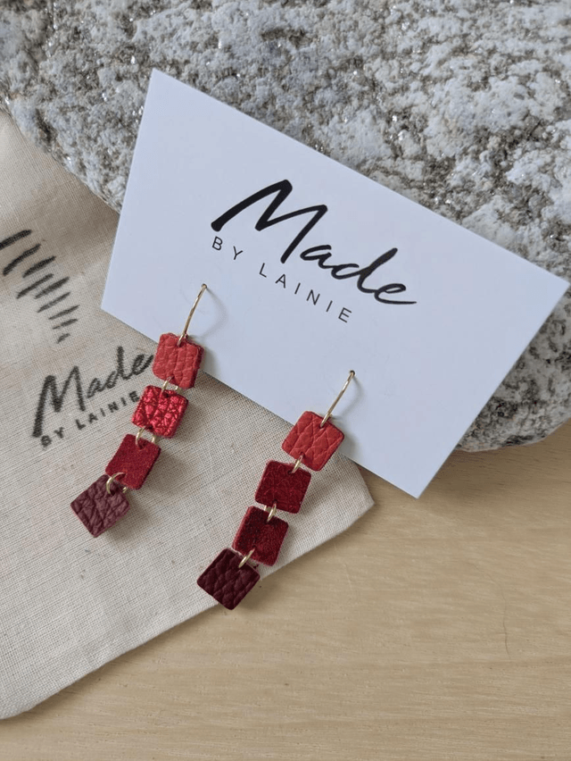 Tile Drop Earrings