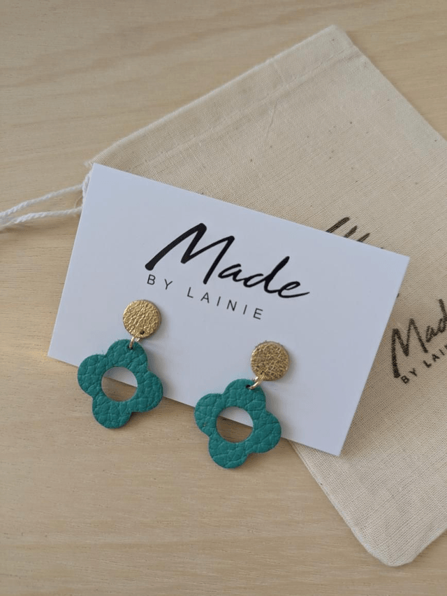 Retro Flower Drop Earrings (3)