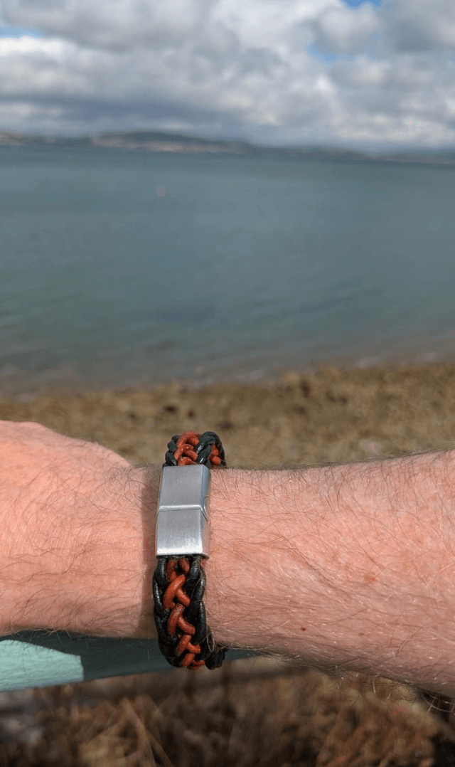 Flat Braid Kumihimo Bracelet