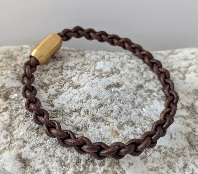 Slim Round Braid Kumihimo Bracelet