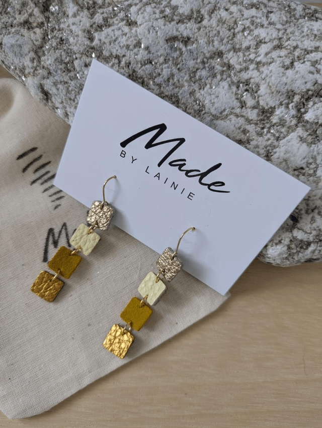 Tile Drop Earrings