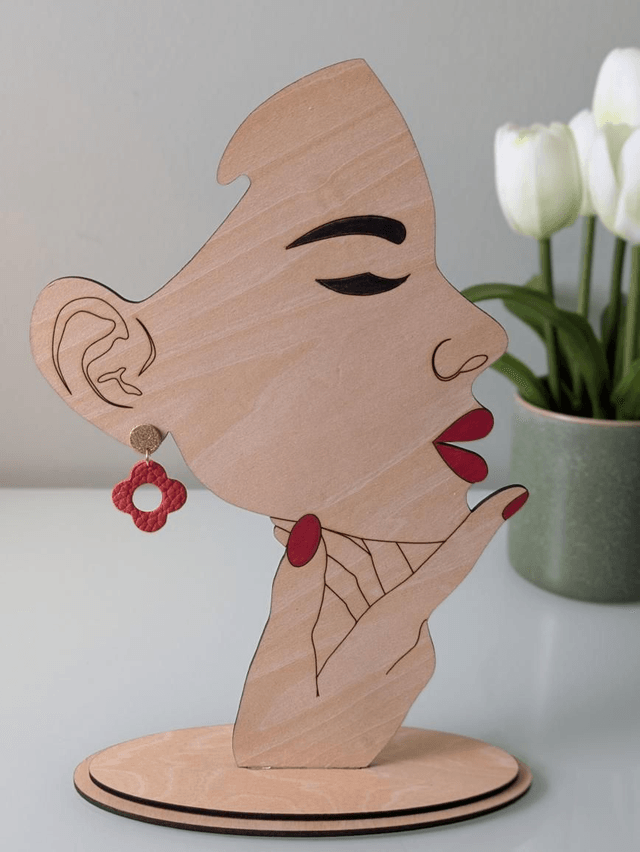 Retro Flower Drop Earrings (3)