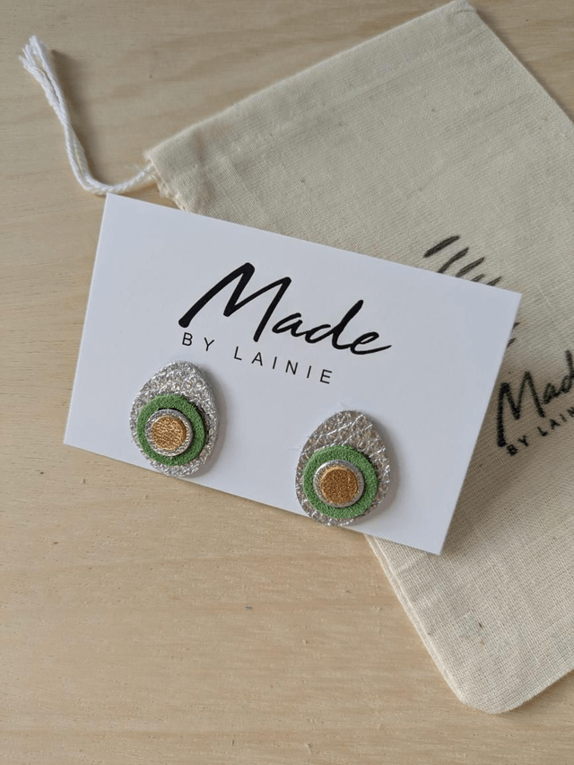 Pebble Stud Earrings