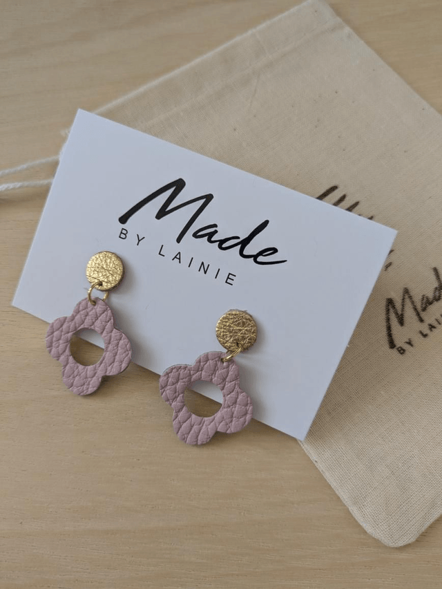 Retro Flower Drop Earrings (2)