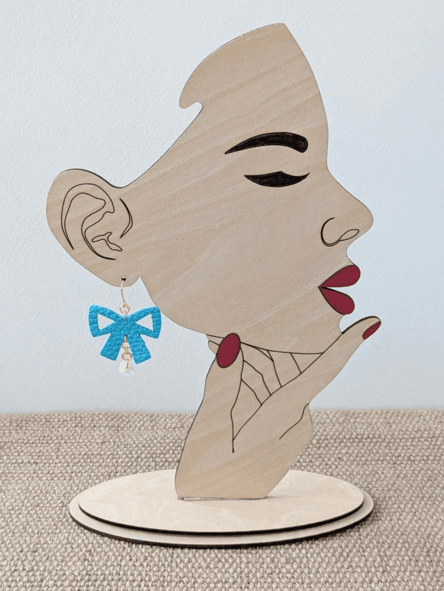 Bow Drop Earrings (1)