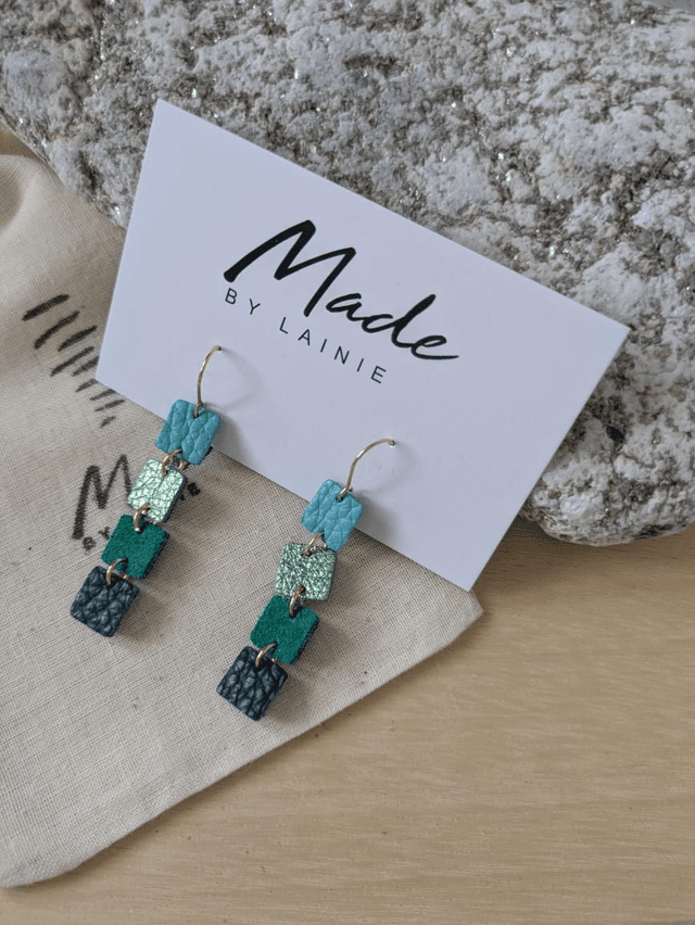 Tile Drop Earrings