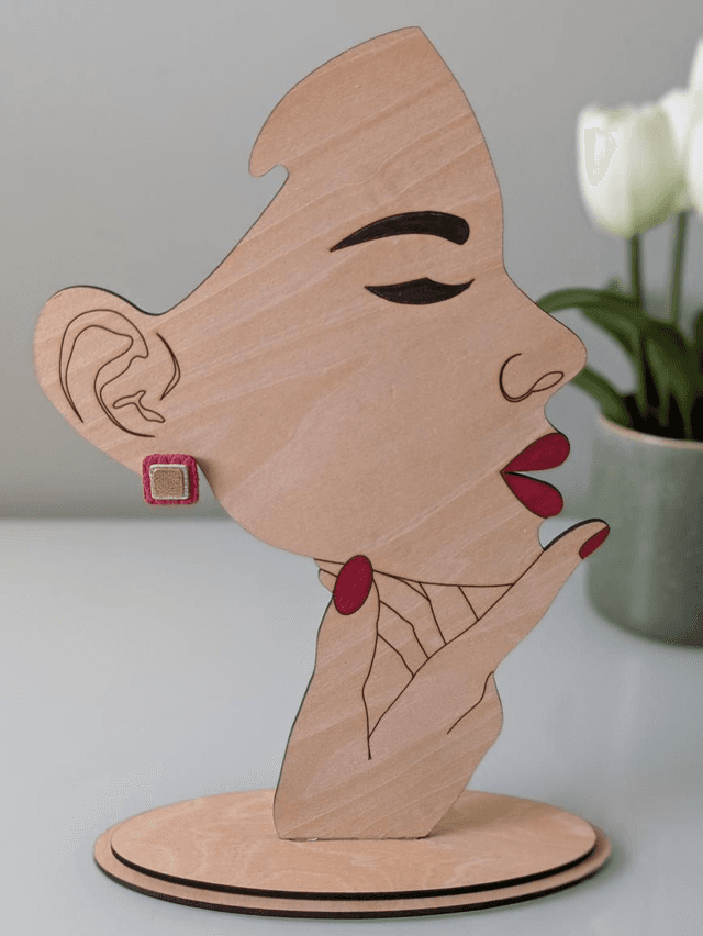 Mosaic Stud Earrings (2)