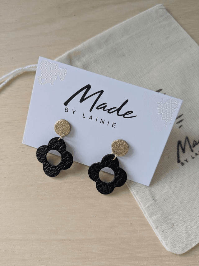 Retro Flower Drop Earrings (1)