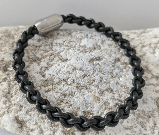 Slim Round Braid Kumihimo Bracelet