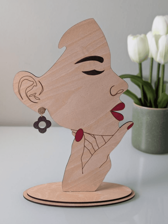 Retro Flower Drop Earrings (2)